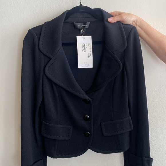 NWT St. John Size 6 jacket. - Picture 2 of 8